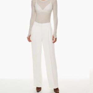 NWT Aritzia Wilfred The Effortless Pant Light Birch